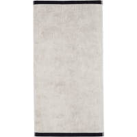 Cawö Handtücher Lifestyle Splash 7071 - Farbe: platin/schwarz - 79 - Handtuch 50x100 cm