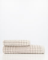 Möve - Brooklyn Glencheck - Farbe: nature/cashmere - 071 (1-0569/8970) - Handtuch 50x100 cm