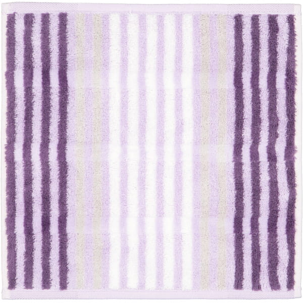 Cawö Noblesse Seasons Streifen 1083 - Farbe: lavendel - 88 - Seiflappen 30x30 cm