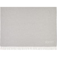 JOOP! Wohndecke Fine-Doubleface - Größe: 130x180 cm - Farbe: Silber-Natur