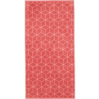 Villeroy &amp; Boch Handtücher Coordinates Carré 2557 - Farbe: coral - 22 - Handtuch 50x100 cm
