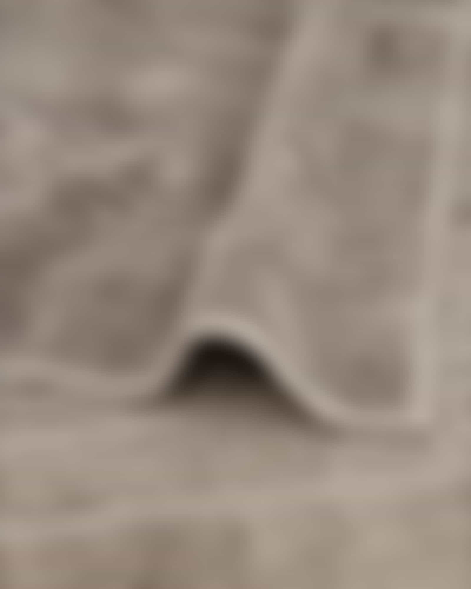 Cawö - Noblesse Uni 1001 - Farbe: 779 - graphit - Seiflappen 30x30 cm Detailbild 1