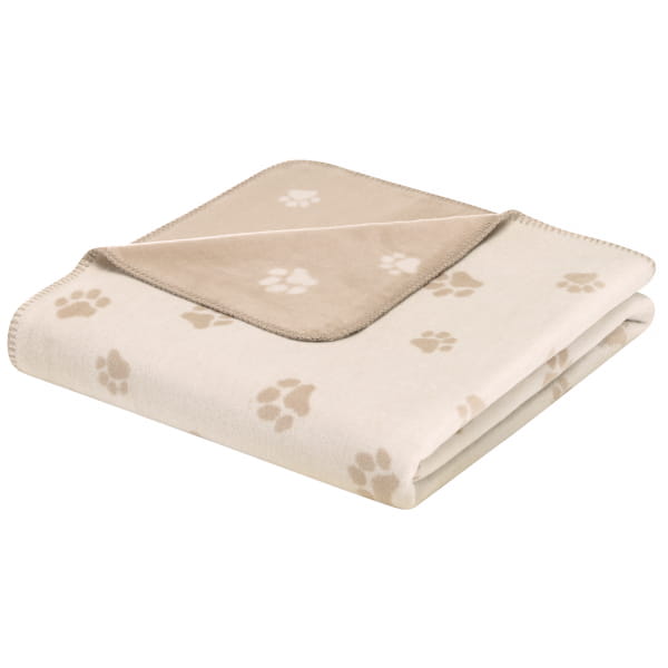 Cawö Wohndecken WE LOVE DOGS 62470 - Farbe: natur/beige - 33 - 150x200 cm günstig online kaufen