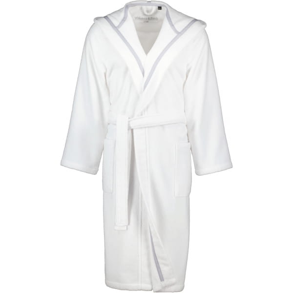 Villeroy & Boch Herren Bademantel Kapuze 2523 - Farbe: brilliant-white - 67 - XL