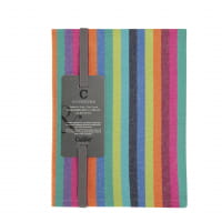 Cawö Home Geschirrtücher Cuisine Lifestyle Streifen 7048 - Farbe: multicolor dunkel - 84 - 50x70 cm