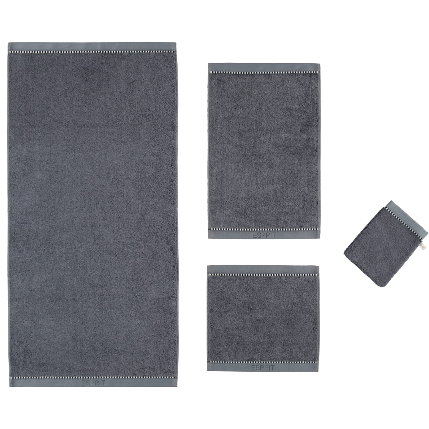Solid - ESPRIT Esprit | grey Farbe: Handtücher | Marken Box steel | - ESPRIT 740