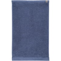 Essenza Connect Organic Uni - Farbe: blue - Waschhandschuh 16x22 cm