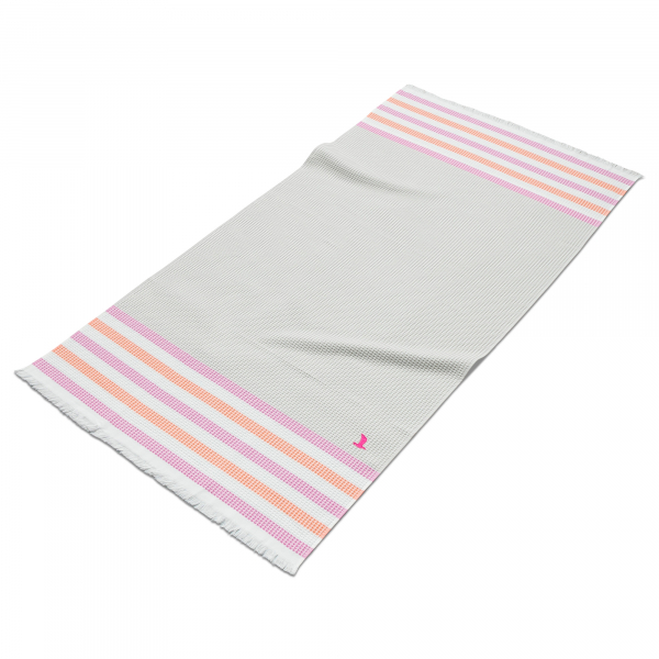 Möve Strandtücher Summer Daylight - Farbe: pink/orange - 021 - 90x180 cm