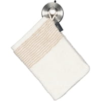Cawö Handtücher Luxury Home Two-Tone 590 - Farbe: natur - 36 - Waschhandschuh 16x22 cm