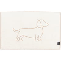Cawö Badematten WE LOVE DOGS Companion 6248 - Farbe: natur/beige - 33 - 50x80 cm