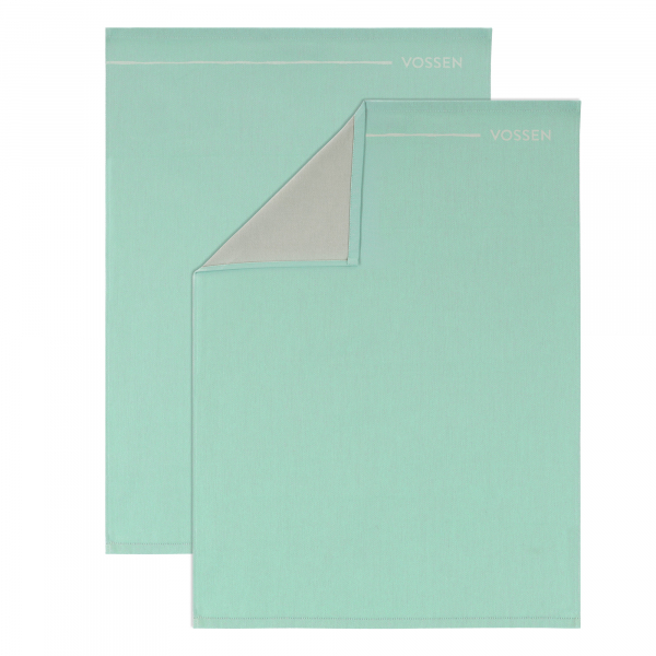 Vossen Geschirrtücher Double Delight 2er Set - Farbe: basil blush - 001 - 50x70 cm