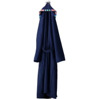Cawö - Damen Bademantel Schalkragen Velours 2359 - Farbe: marine - 171 - XL