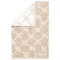 JOOP! Handtücher New Classic Cornflower 1721 - Farbe: Sand - 30 - Seiflappen 30x30 cm