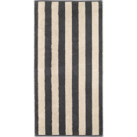 Cawö Handtücher Gallery Stripes 6212 - Farbe: granit - 73 - Handtuch 50x100 cm