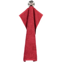 JOOP Uni Cornflower 1670 - Farbe: Granat - 280 - Seiflappen 30x30 cm