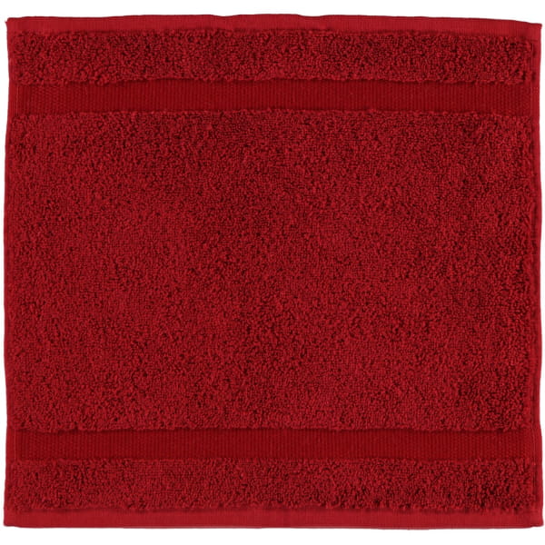 Rhomtuft - Handtücher Princess - Farbe: cardinal - 349 - Seiflappen 30x30 cm