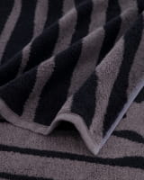 Villeroy &amp; Boch Handtücher Coordinates Leaf 2558 - Farbe: graphite - 79 - Duschtuch 80x150 cm