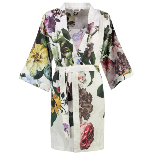 Essenza Bademantel Kimono Fleur - Farbe: ecru L