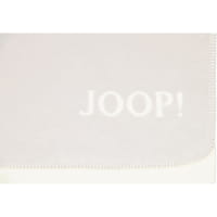 JOOP! Wohndecke Uni-Doubleface - Größe: 150x200 cm - Farbe: Rauch-Ecru