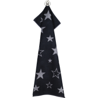 Cawö Handtücher Christmas Edition Sterne 792 - Farbe: schwarz - 90