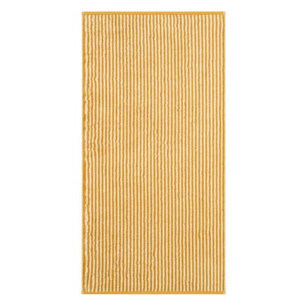 Cawö Handtücher Luxury Home Two-Tone Stripe 480 - Farbe: gold - 53 - Handtu günstig online kaufen