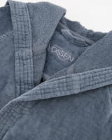 Vossen Bademäntel unisex Kurzmantel mit Kapuze Texas - Farbe: flanell - 7400 - XXL