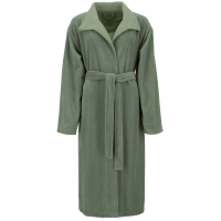 Vossen Bademäntel Damen Stehkragen Andorra - Farbe: detox green/eukalyptus - 0002