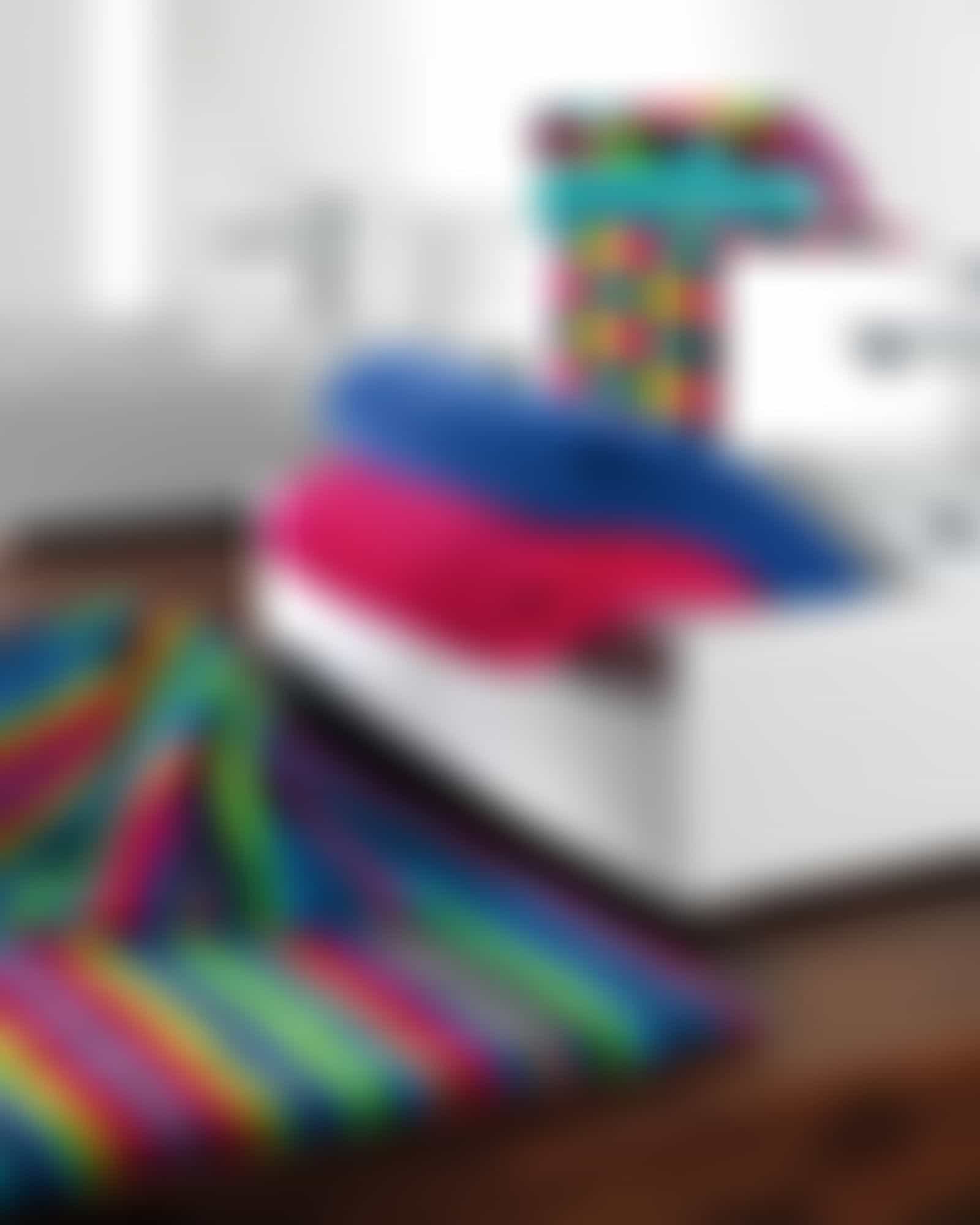 Cawö - Life Style Streifen 7048 - Farbe: 84 - multicolor - Seiflappen 30x30 cm Detailbild 2