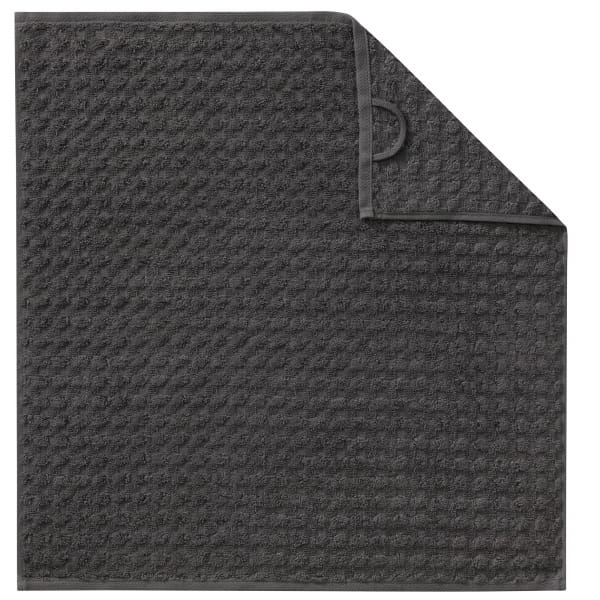 Cawö Küchenhandtücher Cuisine Pro Uni 520 - Farbe: basalt - 740 - 50x50 cm