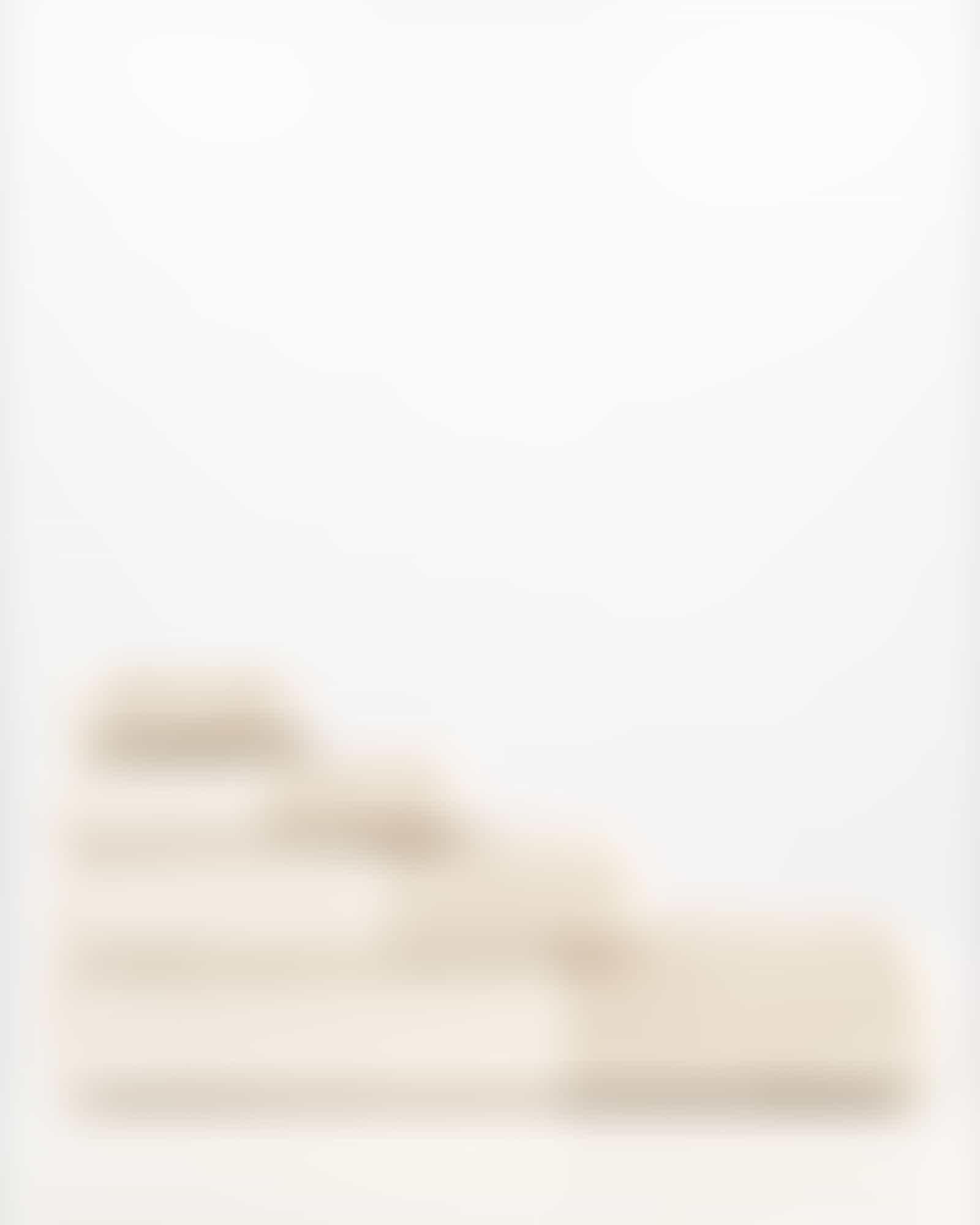 Cawö Handtücher Luxury Home Two-Tone 590 - Farbe: natur - 36 - Waschhandschuh 16x22 cm