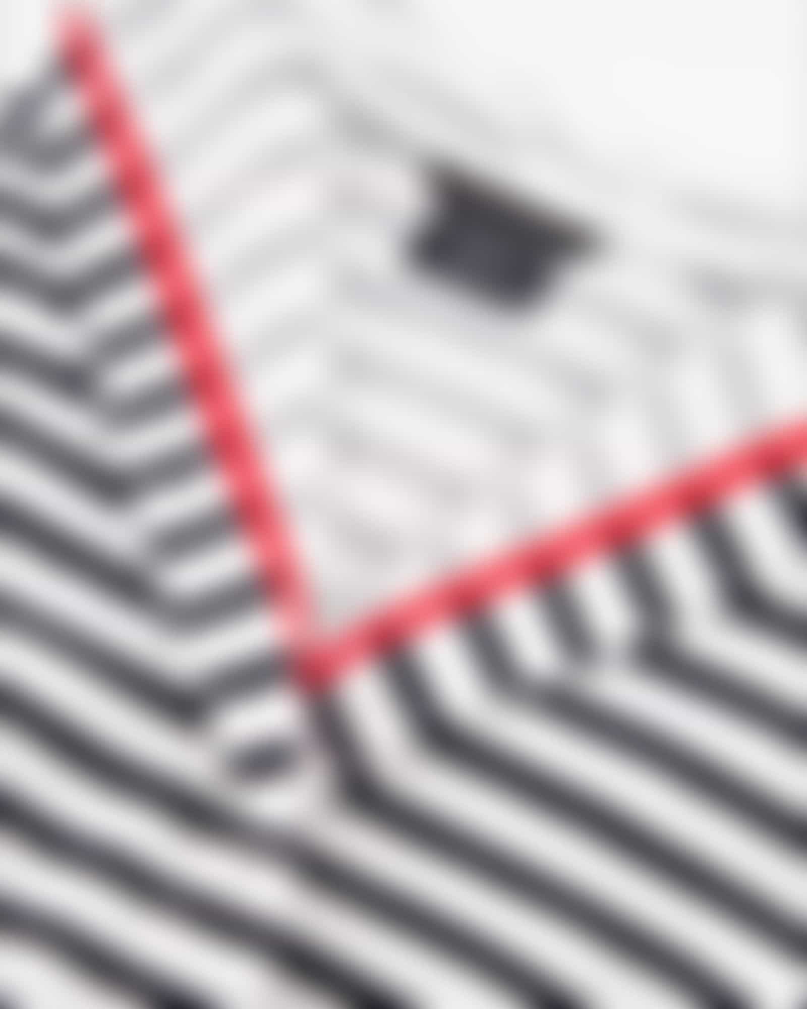 Cawö - Damen Bademantel Kapuze 1243 - Farbe: schwarz-weiß - 96 - S Detailbild 1 Cawö - Damen Bademantel Kapuze 1243 - Farbe: schwarz-weiß - 96 - S Detailbild 1