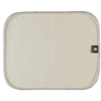Rhomtuft - Badteppiche Aspect - Farbe: perlgrau - 11 - Toilettenvorlage mit Ausschnitt 55x60 cm