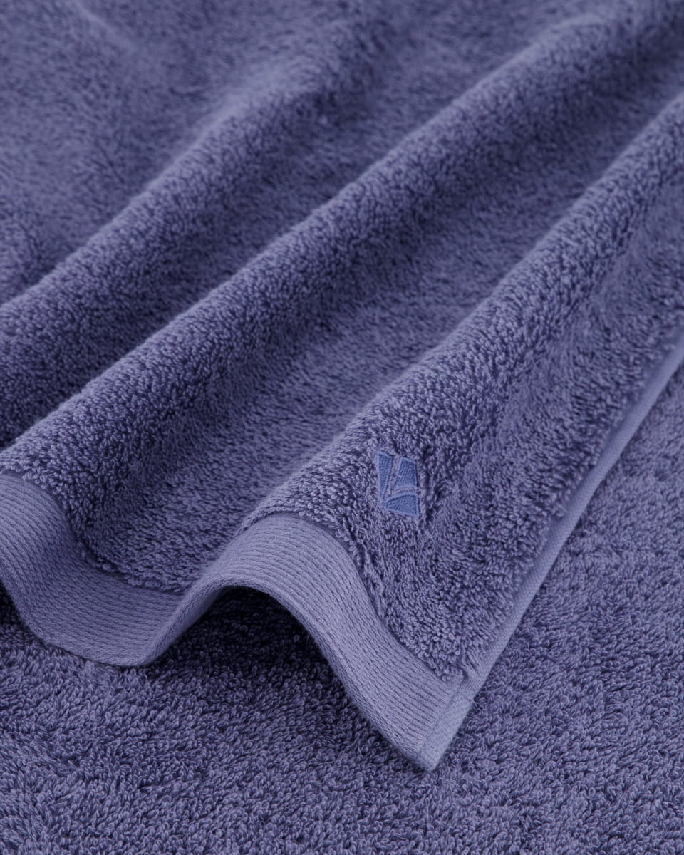 Eroski Toalla De Ducha Azul 100% Algodón 550gr/m2 70x140 Cm