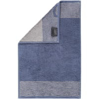Cawö - Luxury Home Two-Tone 590 - Farbe: nachtblau - 10 Seiflappen 30x30 cm