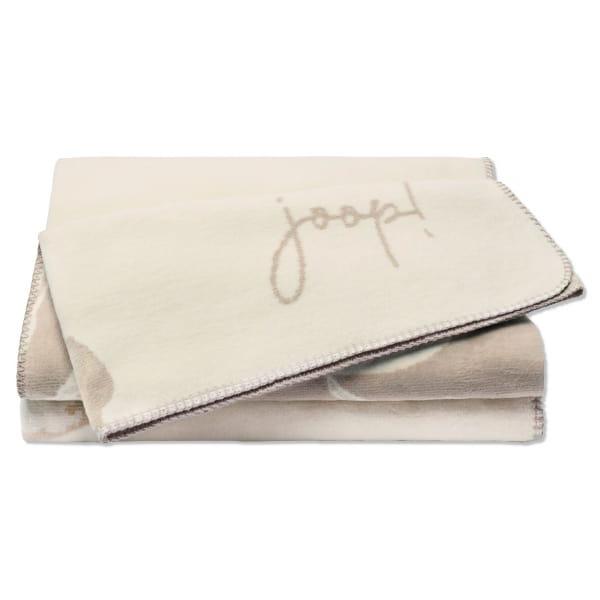 JOOP! Wohndecken Flora - Farbe: Natur - 150x200 cm