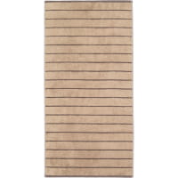Cawö Handtücher Balance Doubleface 6232 - Farbe: sand - 39 - Waschhandschuh 16x22 cm