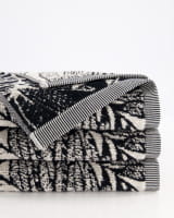Möve Handtücher Brooklyn Botanic - Farbe: nature/black - 081 - Handtuch 50x100 cm