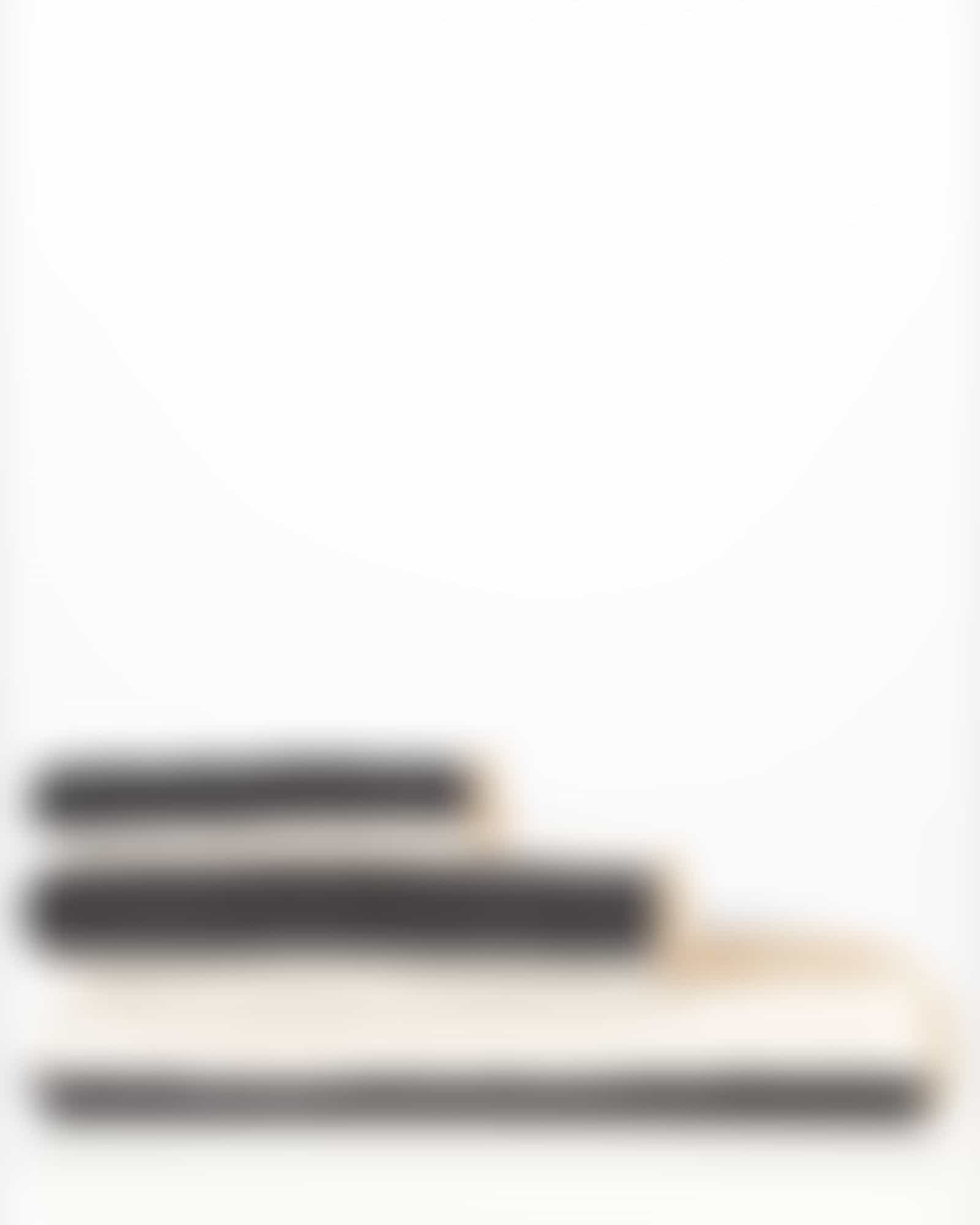 Cawö Handtücher Coast Repeat 6214 - Farbe: anthrazit-natur - 37 - Duschtuch 70x140 cm Detailbild 3