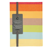 Cawö Home Geschirrtücher Cuisine Lifestyle Blockstreifen 7018 - Farbe: multicolor - 25 - 50x70 cm