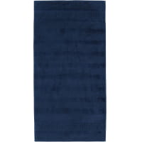 Cawö - Noblesse Uni 1001 - Farbe: 133 - navy - Seiflappen 30x30 cm