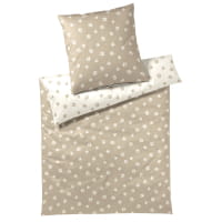 elegante Bettwäsche WE LOVE DOGS Paws 24541 - Farbe: Natur-Beige - 7
