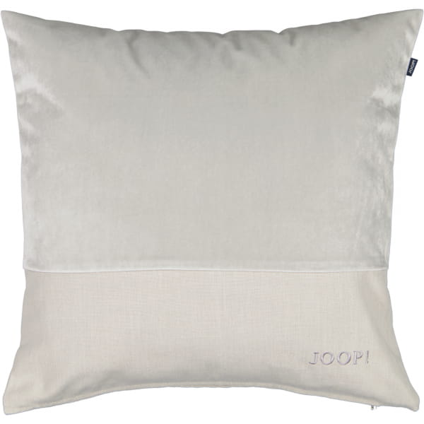 JOOP! Kissenhüllen Split - Farbe: Silber - 010 - 50x50 cm günstig online kaufen