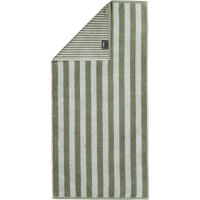 Cawö Handtücher Reverse Wendestreifen 6200 - Farbe: eukalyptus - 44 - Handtuch 50x100 cm