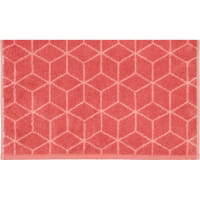 Villeroy &amp; Boch Handtücher Coordinates Carré 2557 - Farbe: coral - 22 - Handtuch 50x100 cm