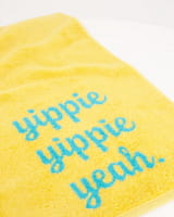 Cawö Gästetücher Postcard Towels Edition 100 - Farbe: yippie yippie yeah - 08 - 30x50 cm