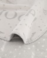 JOOP! Wohndecken Cornflower Charm - Farbe: Stein - 150x200 cm