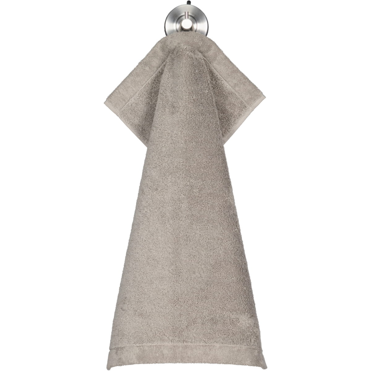 Cawö Asciugamani Life Style Uni - Colore Platino 705 - Morbido Cotone Di Qualità, Made In Germany - Asciugamano Premium Per Il Bagno