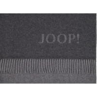 JOOP! Wohndecke Fine-Doubleface - Größe: 130x180 cm - Farbe: Anthrazit-Graphit