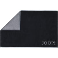 JOOP! Classic - Doubleface Badematte 1600 - 50x80 cm - Farbe: Schwarz/Anthrazit - 90