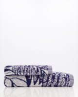 Möve Handtücher Brooklyn Botanic - Farbe: nature/deep sea - 042 - Handtuch 50x100 cm